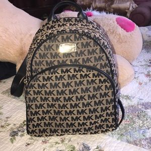 Michael Kors backpack from Macy’s.